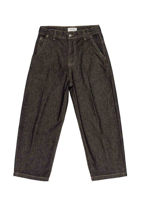 Jeans a gamba ampia PAOLO PECORA KIDS | PP4466NERO